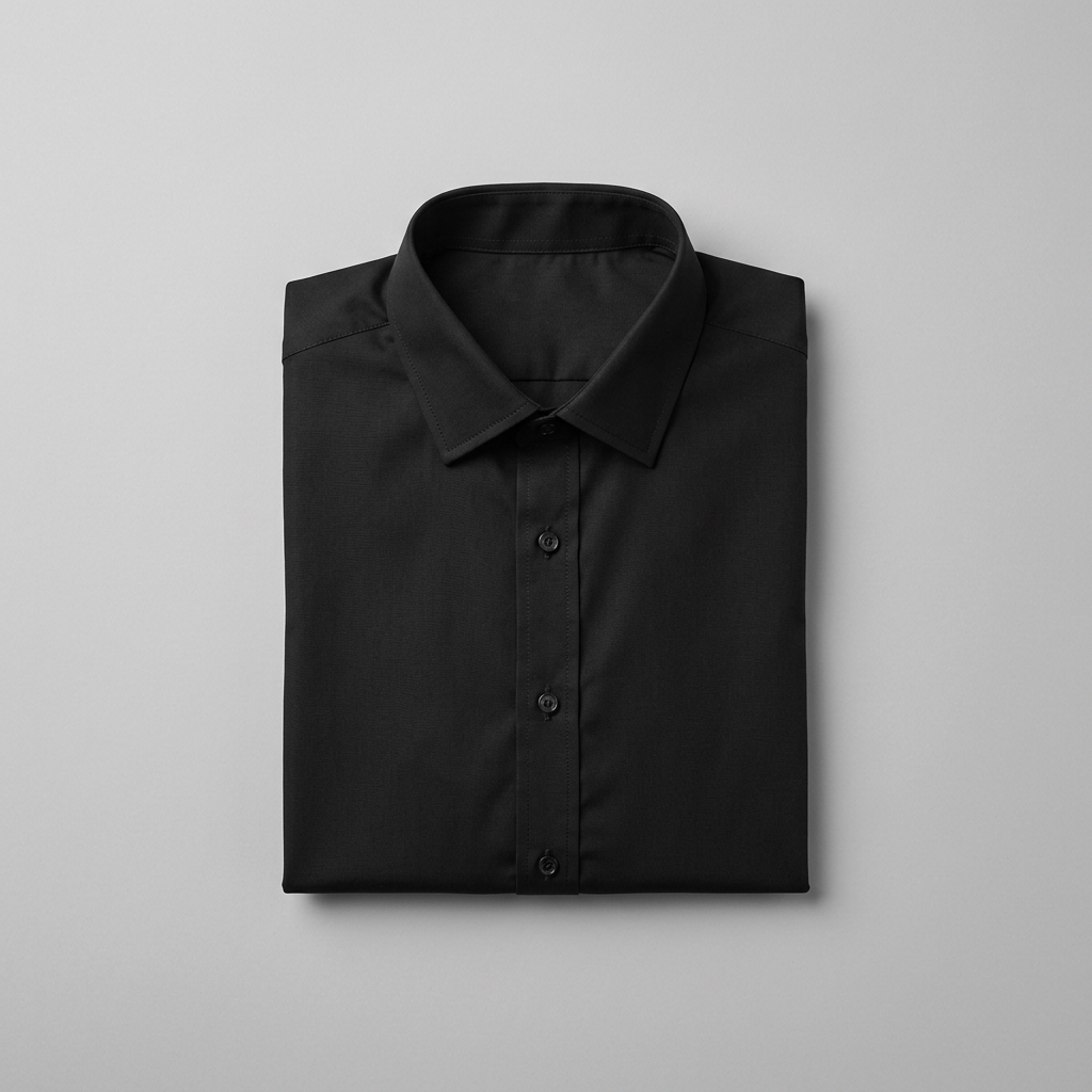 Camisa Noir Satinada de Corman